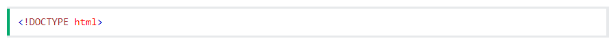 doctype html