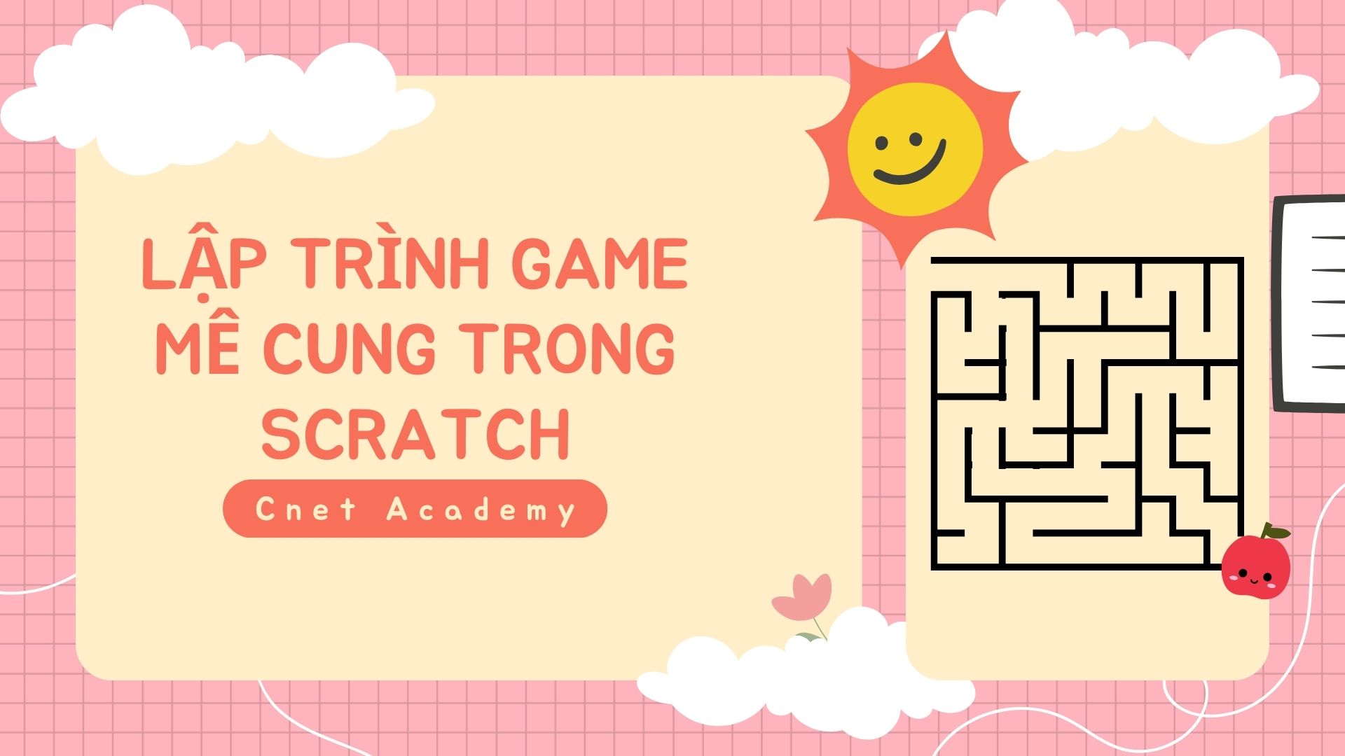 Lập trình game mê cung trong Scratch